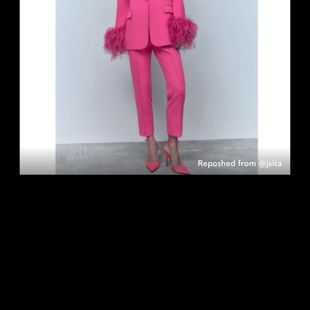 Zara Pink Pants